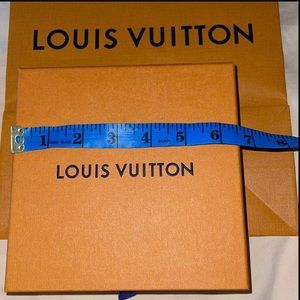 Louis Vuitton empty box with paper bag